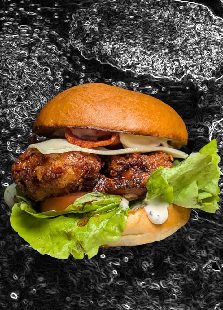 Hot Honey Burger of the month at Plan B