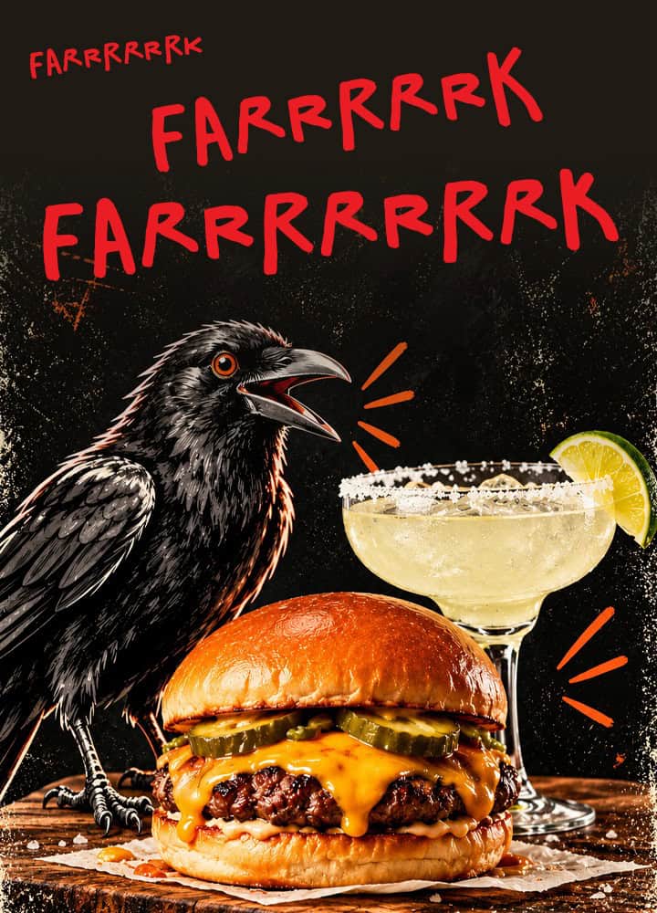 Cheers to The Stoned Crow